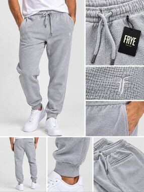 Frye Gray Waffle Knit Jogger